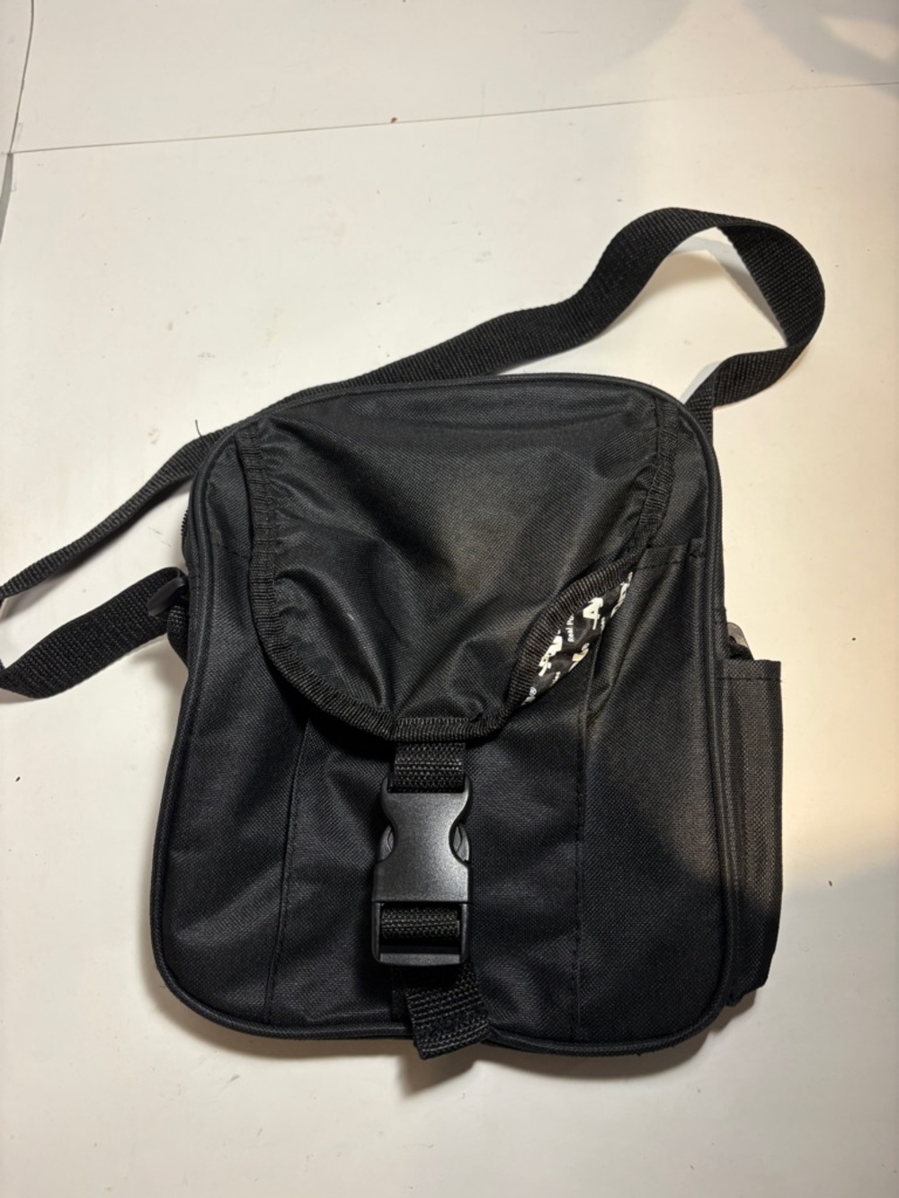 AARP Fanny Pack Black Click In Crossbody Bag